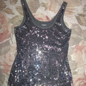 Express sequin tank